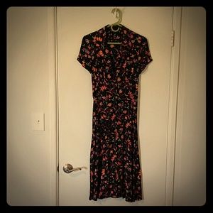 Betsy Johnson New York, button down dress.